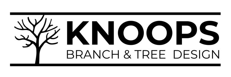 logo knoops branch and tree design