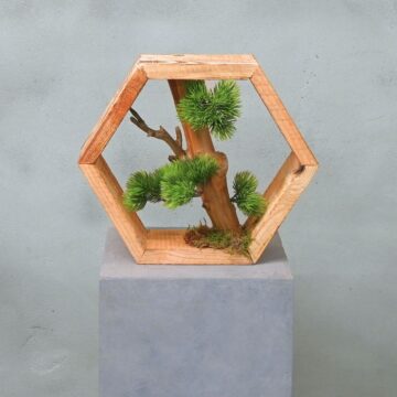 Hexa | Japandi-Stil | 25 cm