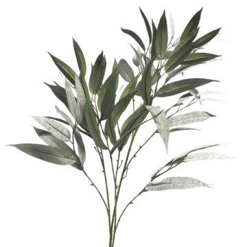 Künstlicher Mangozweig | Grau-Grün | 80cm