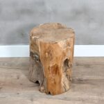 Teakholzsäule | H 45 cm | Ø 30 cm
