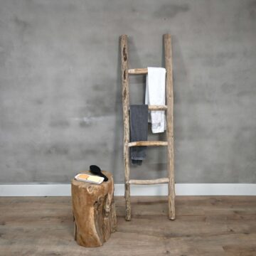 Teak Deko-Leiter | 150cm