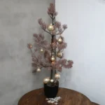 Künstliche Nadelbaum-Tanne im Topf | Frosted Pine | 95 cm