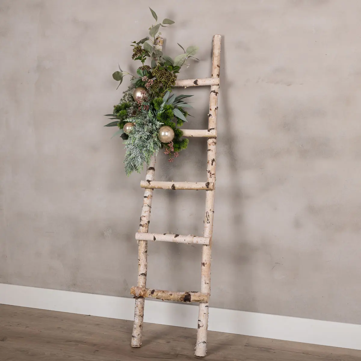 Berken ladder 150 cm