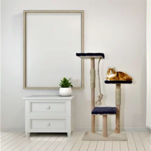 Boomstam Krabpaal met speeltouw Ziggy 110x65cm