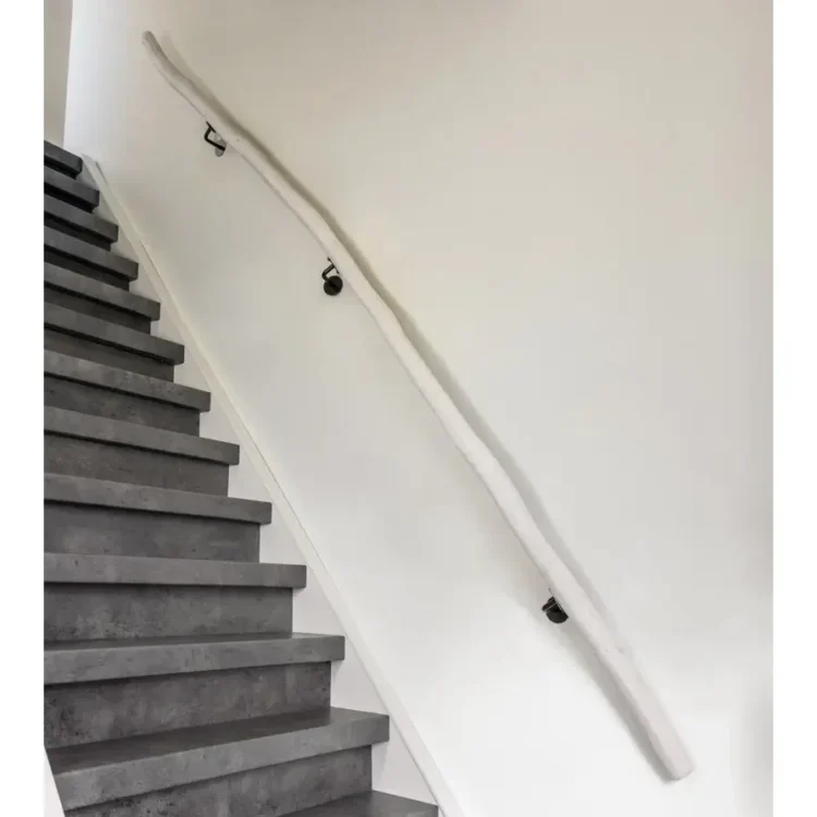 Boomstam Trapleuning White wash (8)