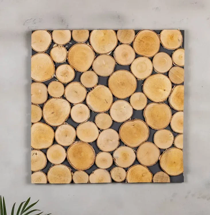 Boomstam wanddecoratie Ake vanaf 60x60cm (1)