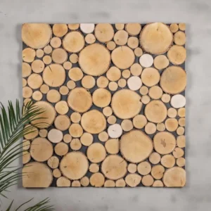 Boomstam wanddecoratie Stig vanaf 80x80cm (1)