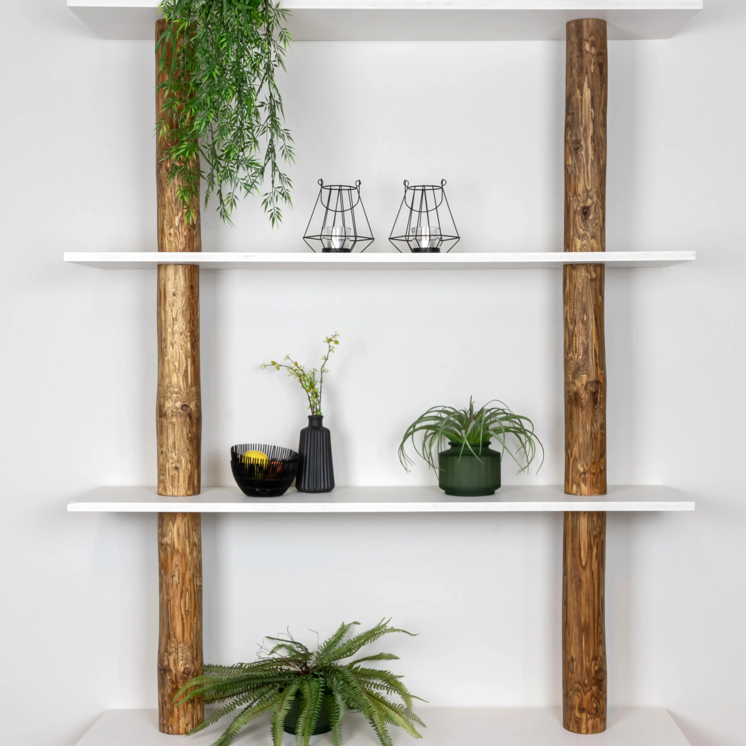 Boomstamwandkast Cedric OakWit 250cm (2)