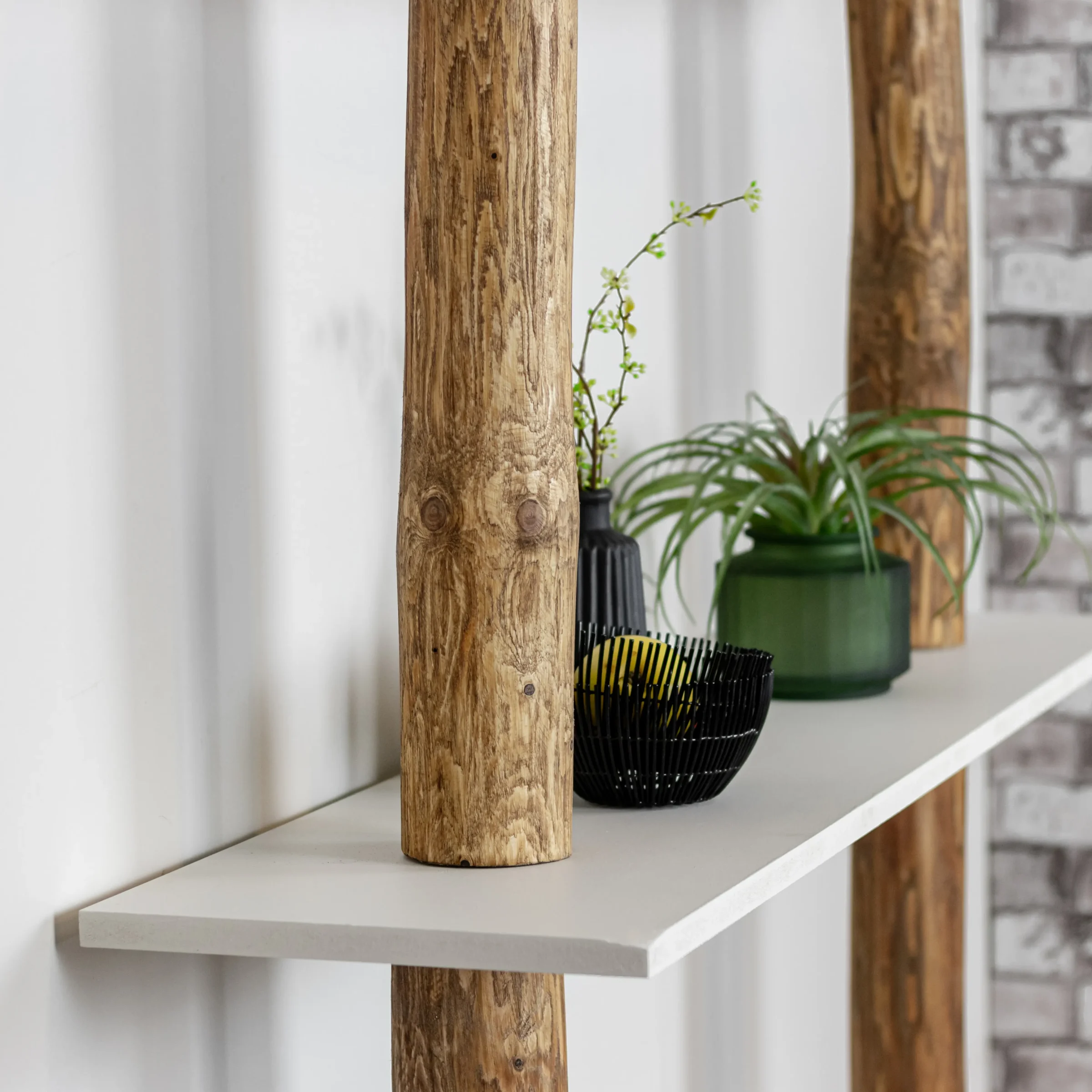 Boomstamwandkast Cedric OakWit 250cm (6)