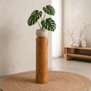 Boomstamzuil Einar Old naturel 70 cm
