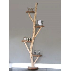 Decoratie wandboomstam geschuurd (1)