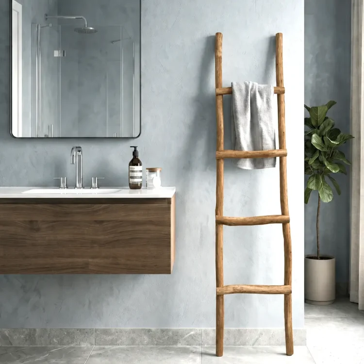 Decoratieladder Oak 150 cm