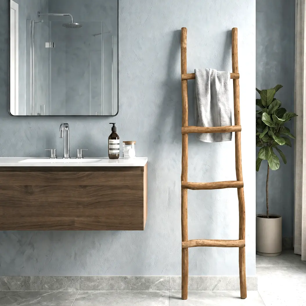 Decoratieladder Oak 150 cm