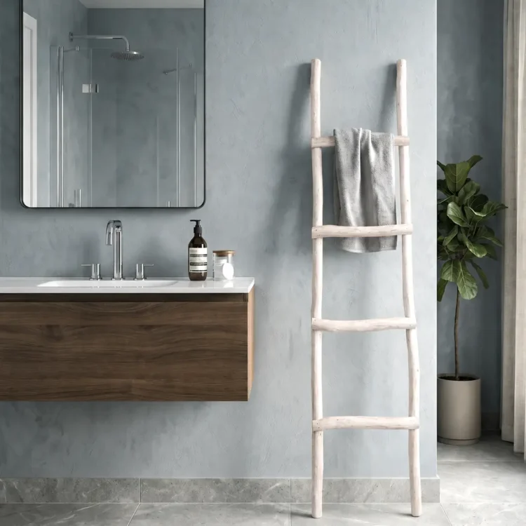 Decoratieladder White 150 cm