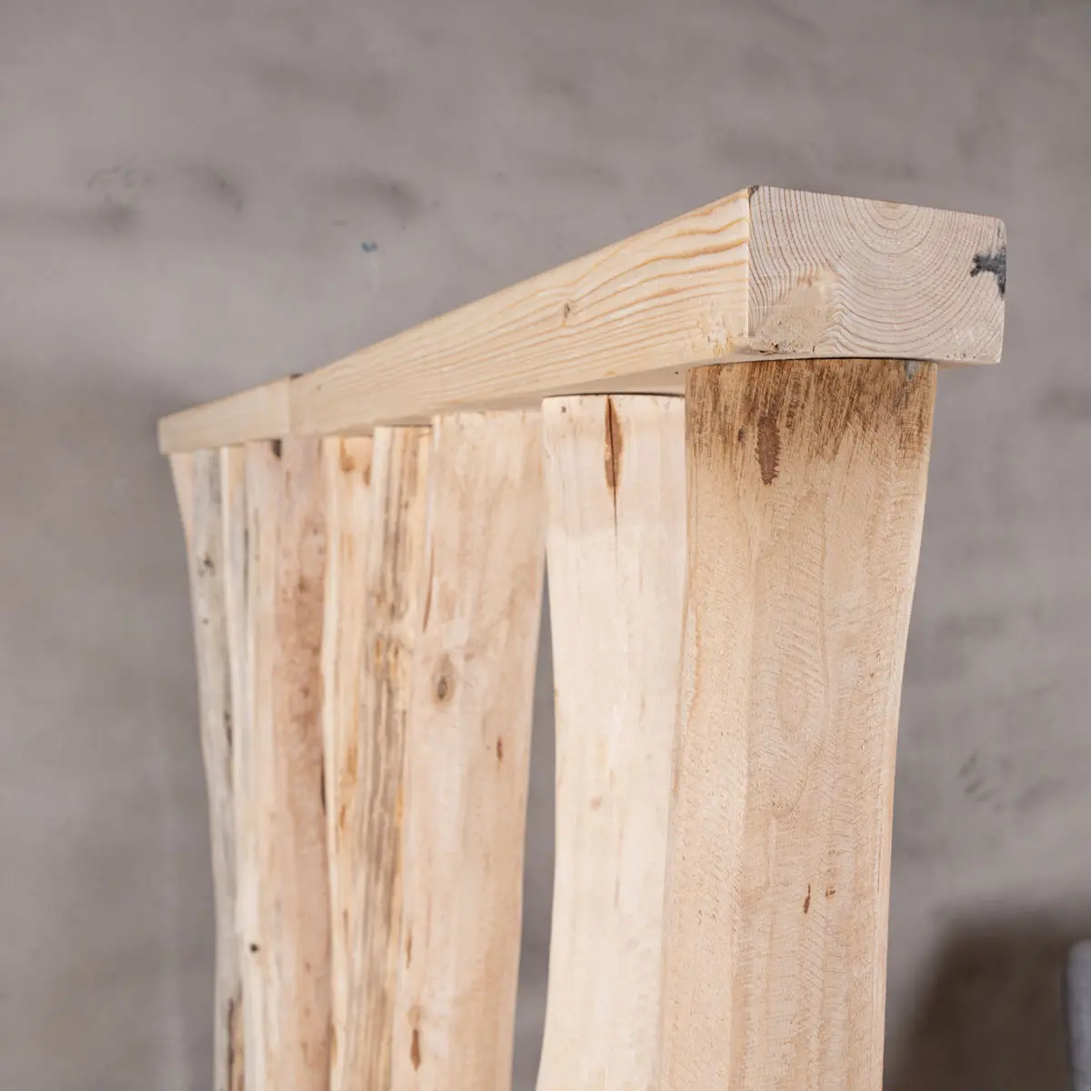 Detailfoto's boomstam roomdivider (2)