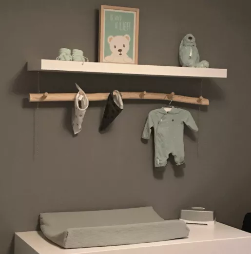 Esper met houten haken