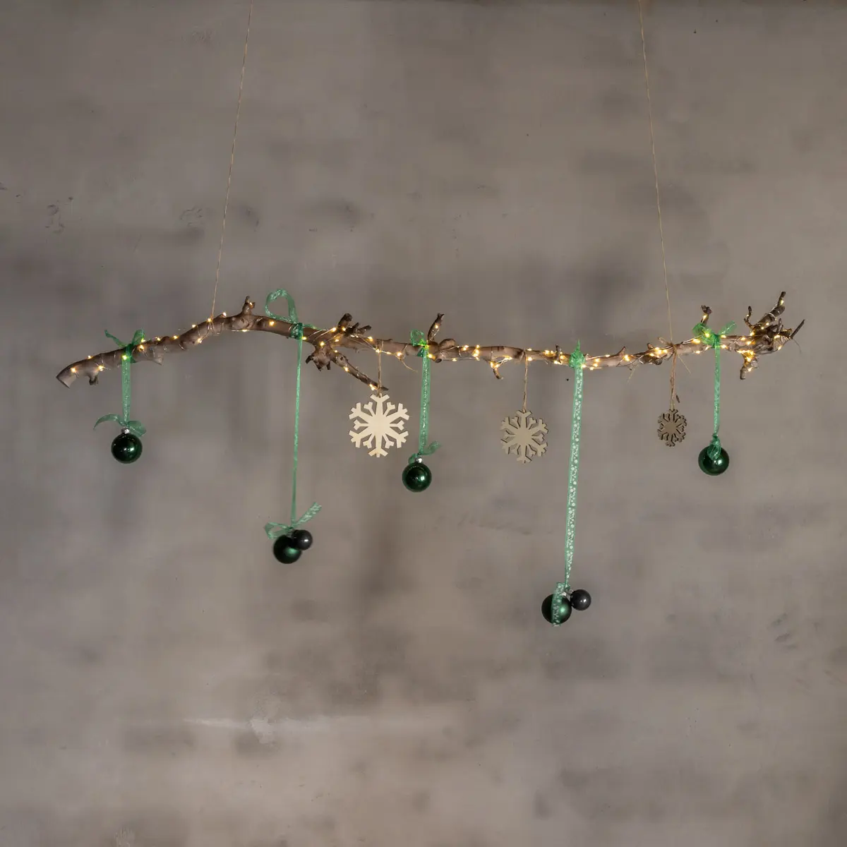 Guirlande perentak ontschorst 120 cm