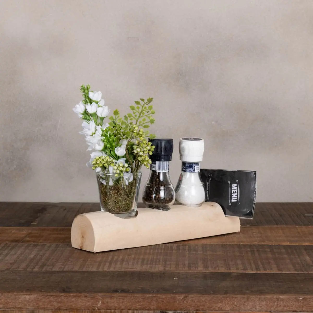 Houten menukaarthouder Merengue 30cm (2)