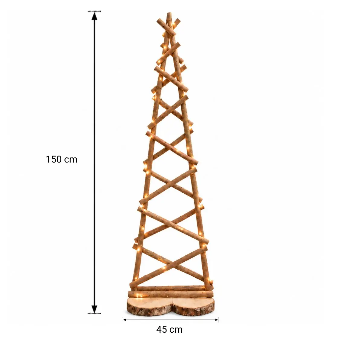 Kerstboom Wilg 2D Naturel 150cm
