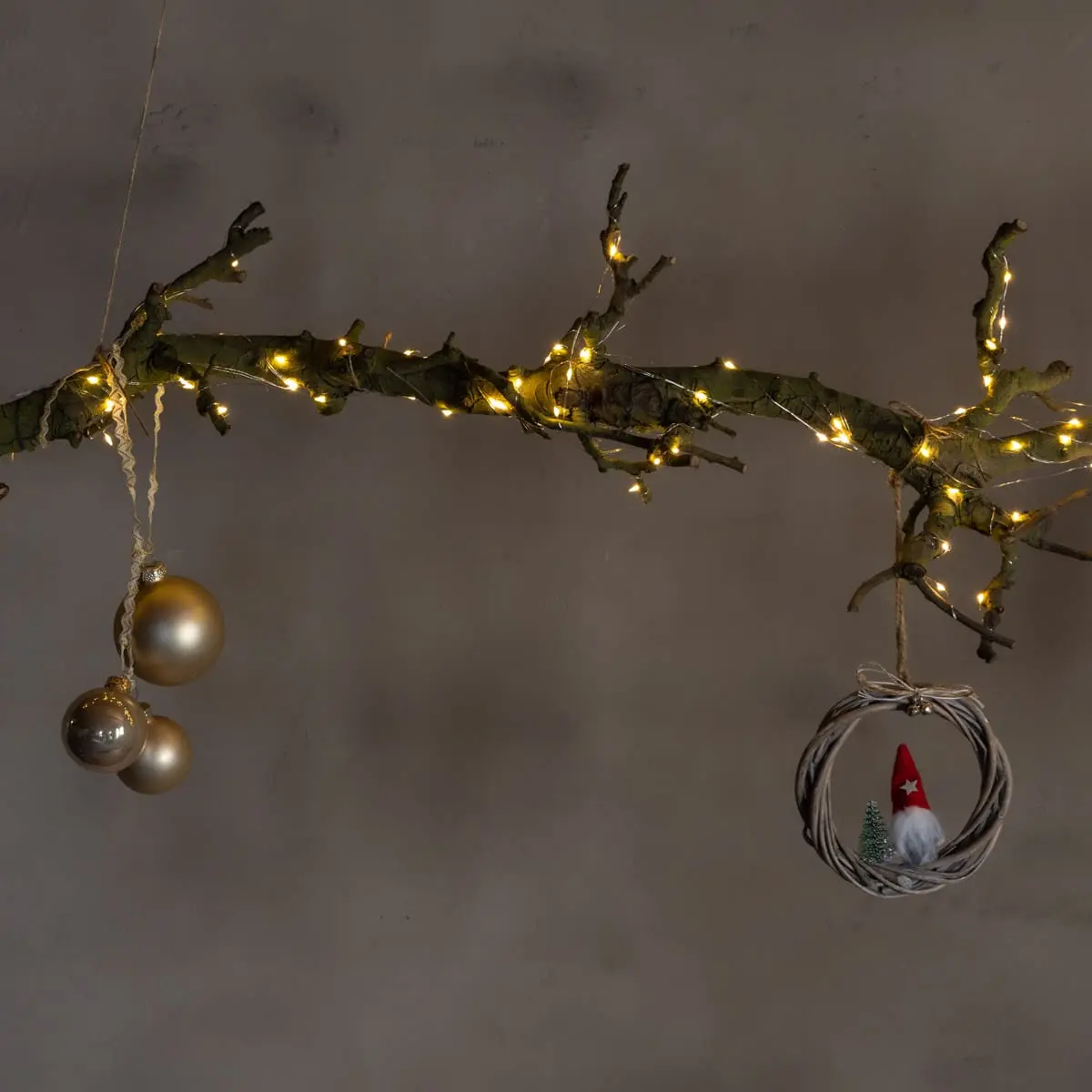 Kerstguirlande Perentak Naturel 120cm (2)