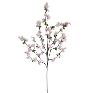 Kunst Prunusbloesemtak roze_Wit