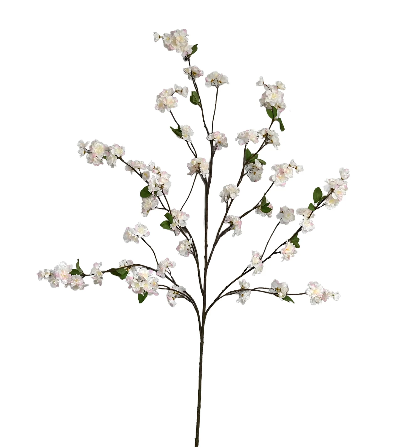 Kunst Prunusbloesemtak wit met vleugje roze_Wit