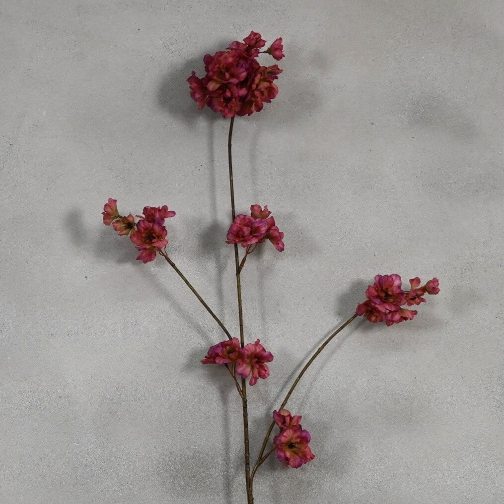 Kunst appelbloesemtak aubergine 1