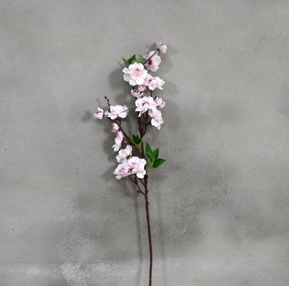 Kunst-Kirschblütenzweig | Hellrosa | 60 cm