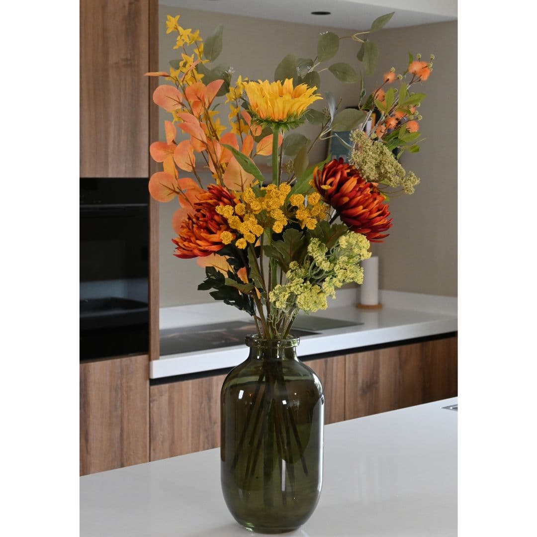 Kunstboeket Gouden gloed