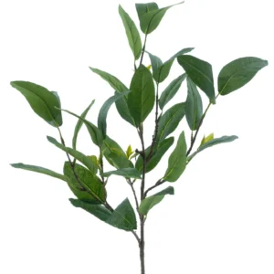 Kunsttak Prunusblad Groen 70cm