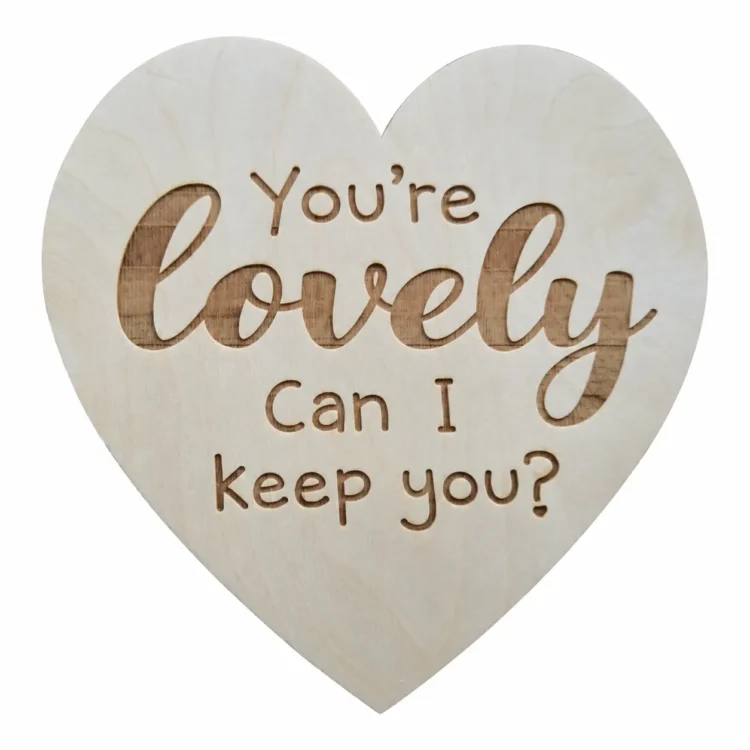 Lief houten hart