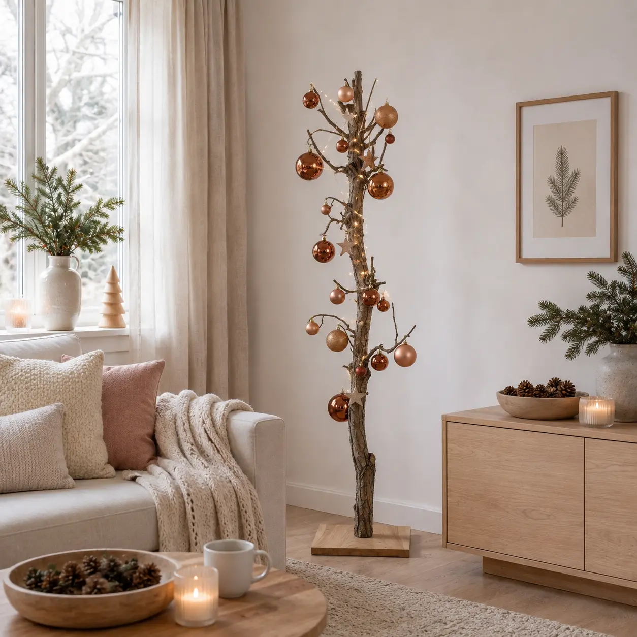 Peren kerstboom naturel