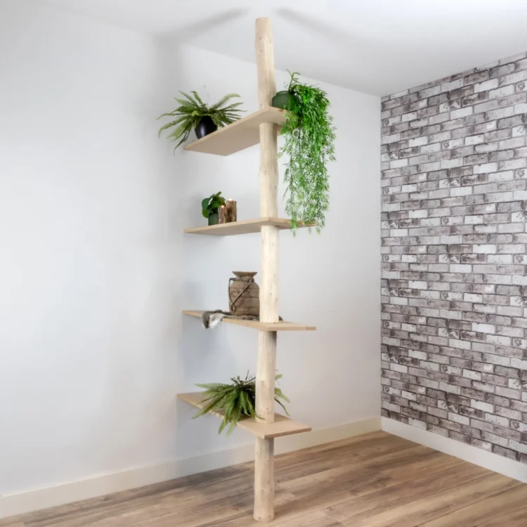 Roomdivider kast Alrik Naturel 250cm (1)