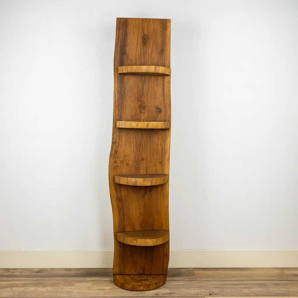 Staand Boomstamrek Einar Old Naturel 25x15x150 (12)