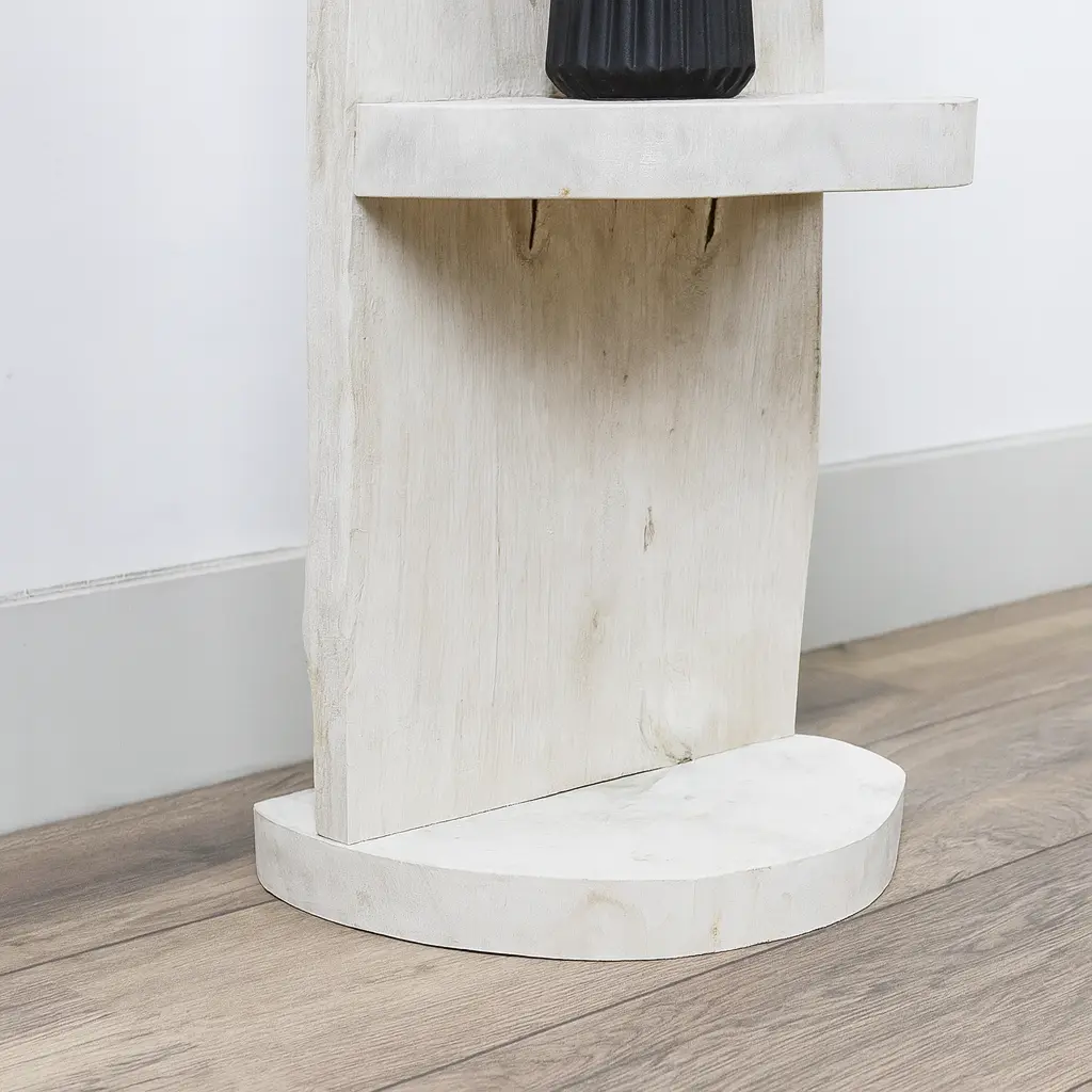 Staand Boomstamrek Svea White Wash 25x15x150 (4)