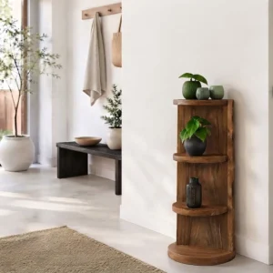 Staand boomstamrek oak 100 cm