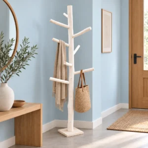Staande kapstok Svea White wash 200 cm (2)