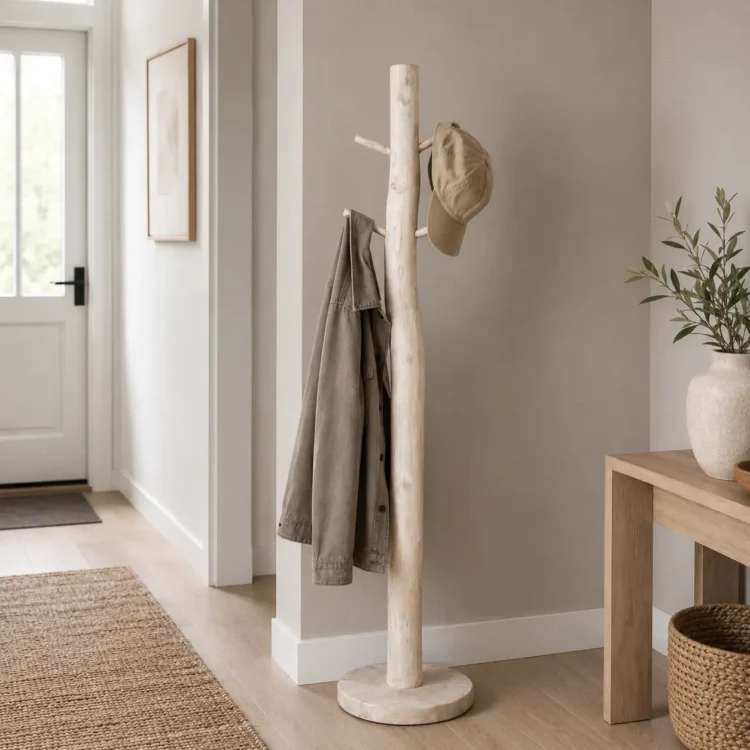 Staande kapstok white wash
