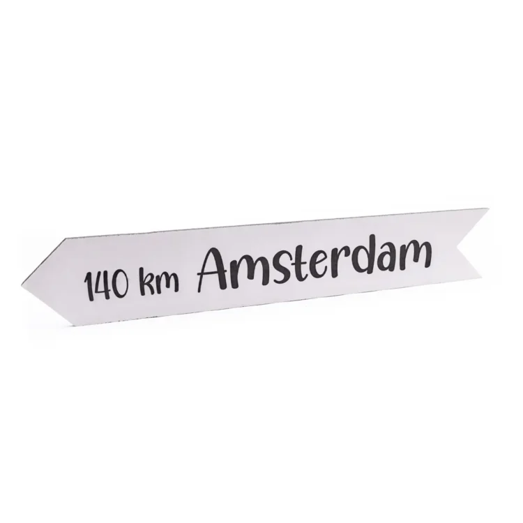 Trespa pijl Gepersonaliseerde Symbooltekst 55cm (1)