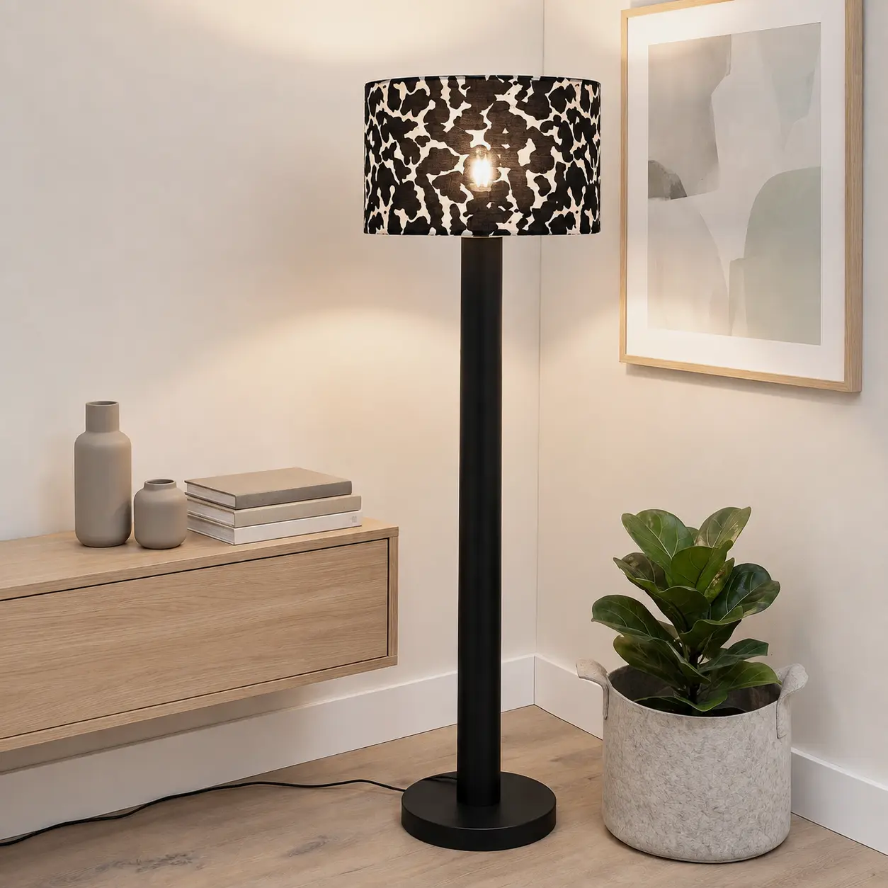Vloerlamp hoog Javi
