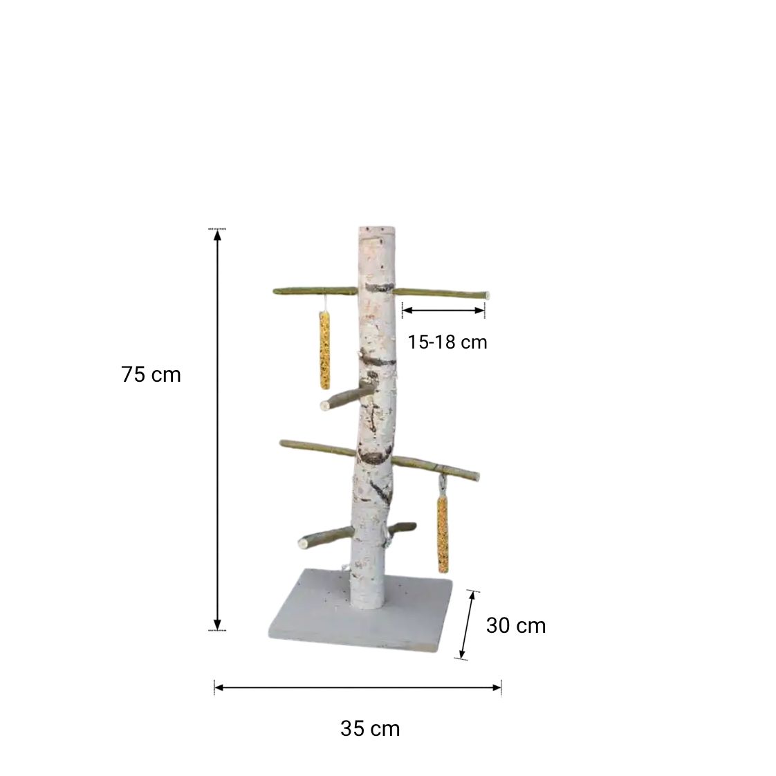 Vogelboom Zazou _ 75 cm