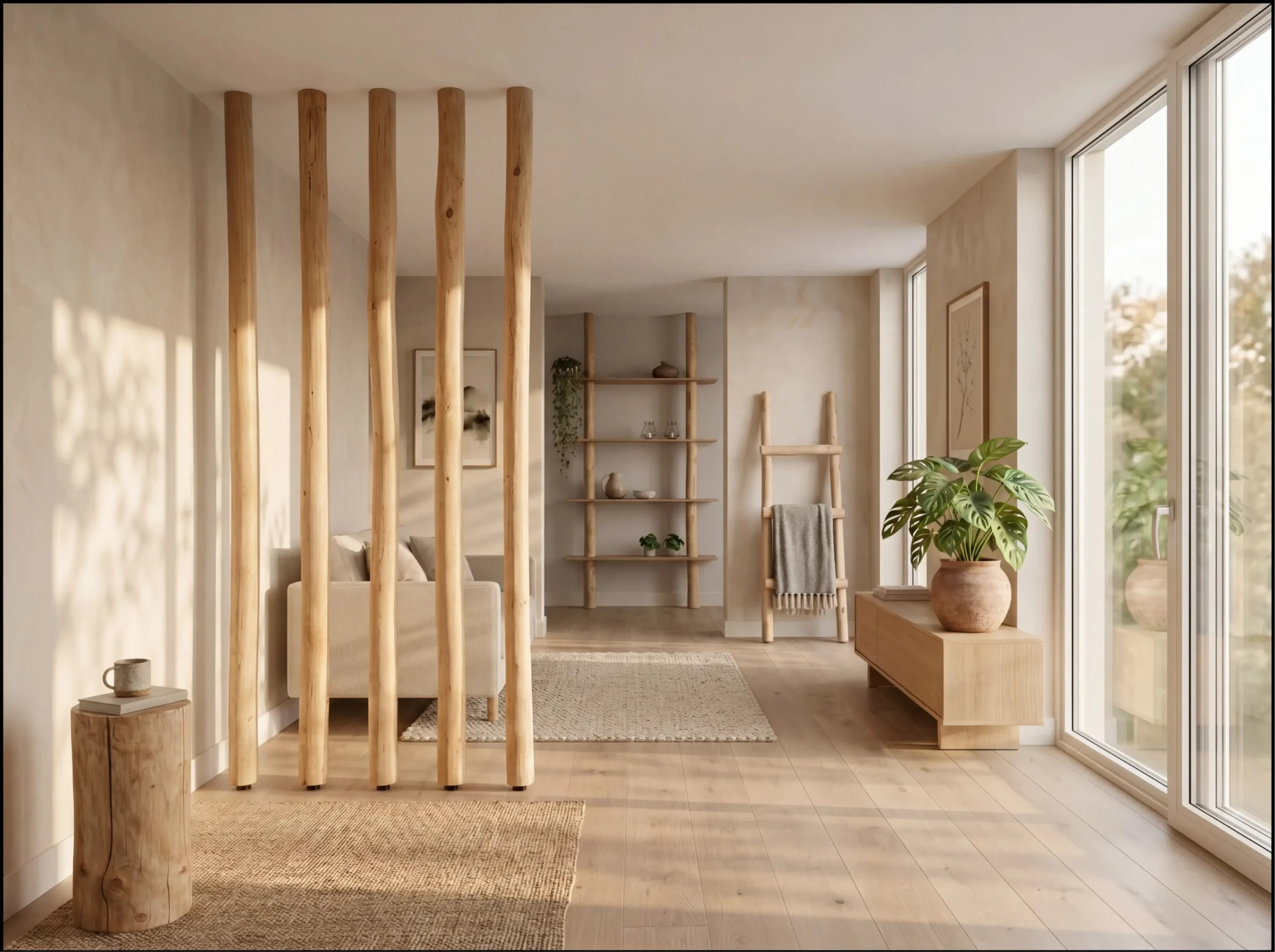 Woonserie_Esper_roomdivider-zuil-kast-ladder