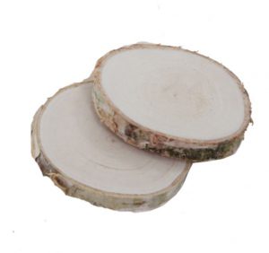 houtschijf berk geschuurd 15-20 cm