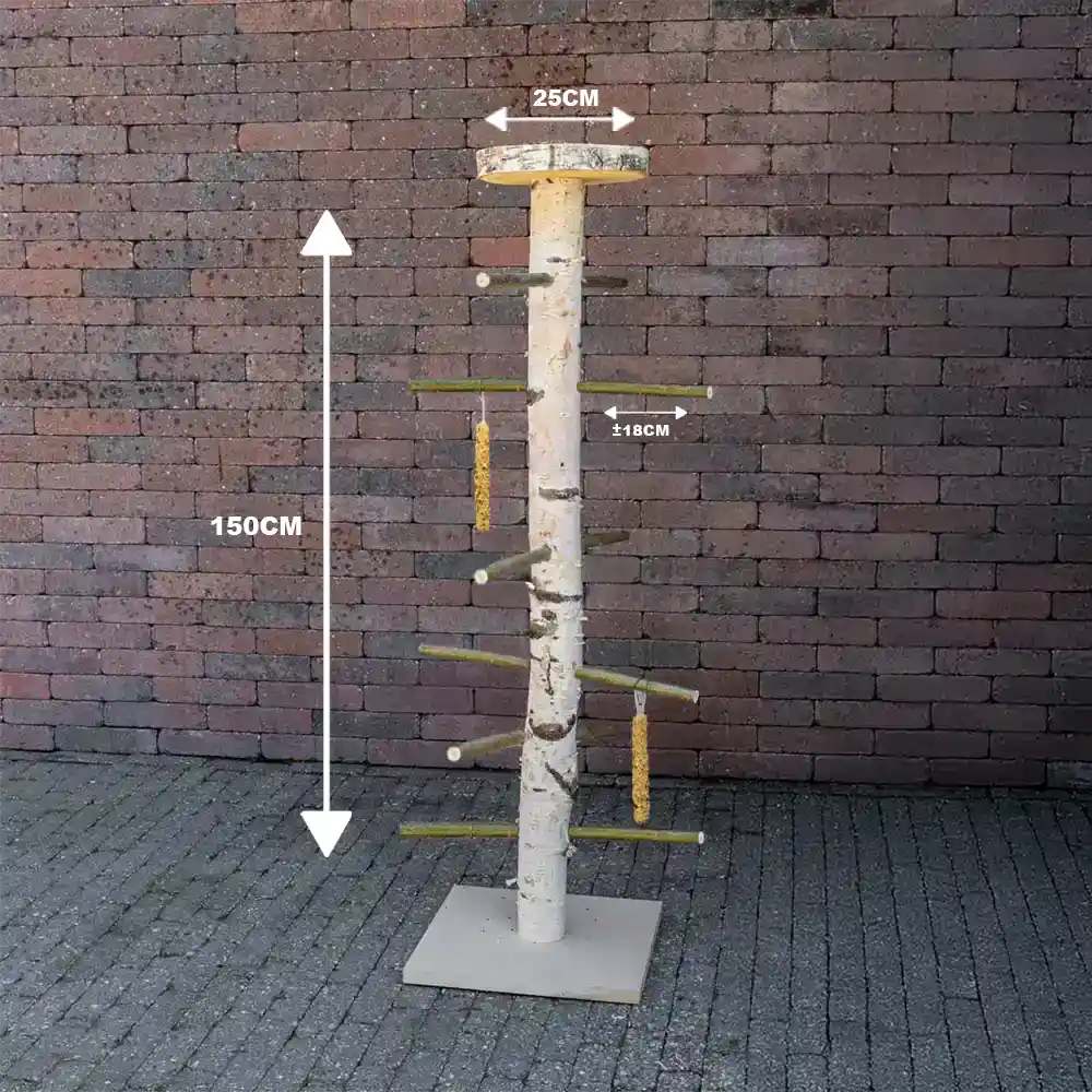vogelboom-zazou-voederplateau-afmetingen-150cm